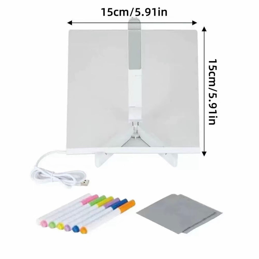 Colorful LED Note Board Night Light