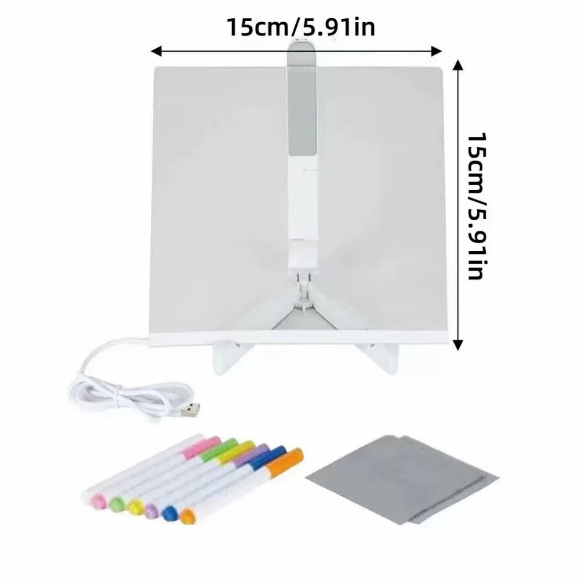 Colorful LED Note Board Night Light